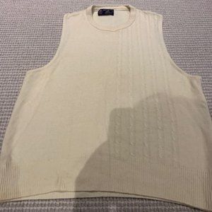 Vintage cashmere vest